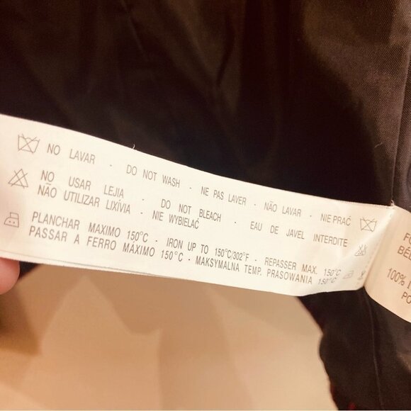 ZARA BASIC Sz S Embroidered Sequins Rhinestones Linen Blend Blazer Jacket  NWOT - Picture 13 of 13